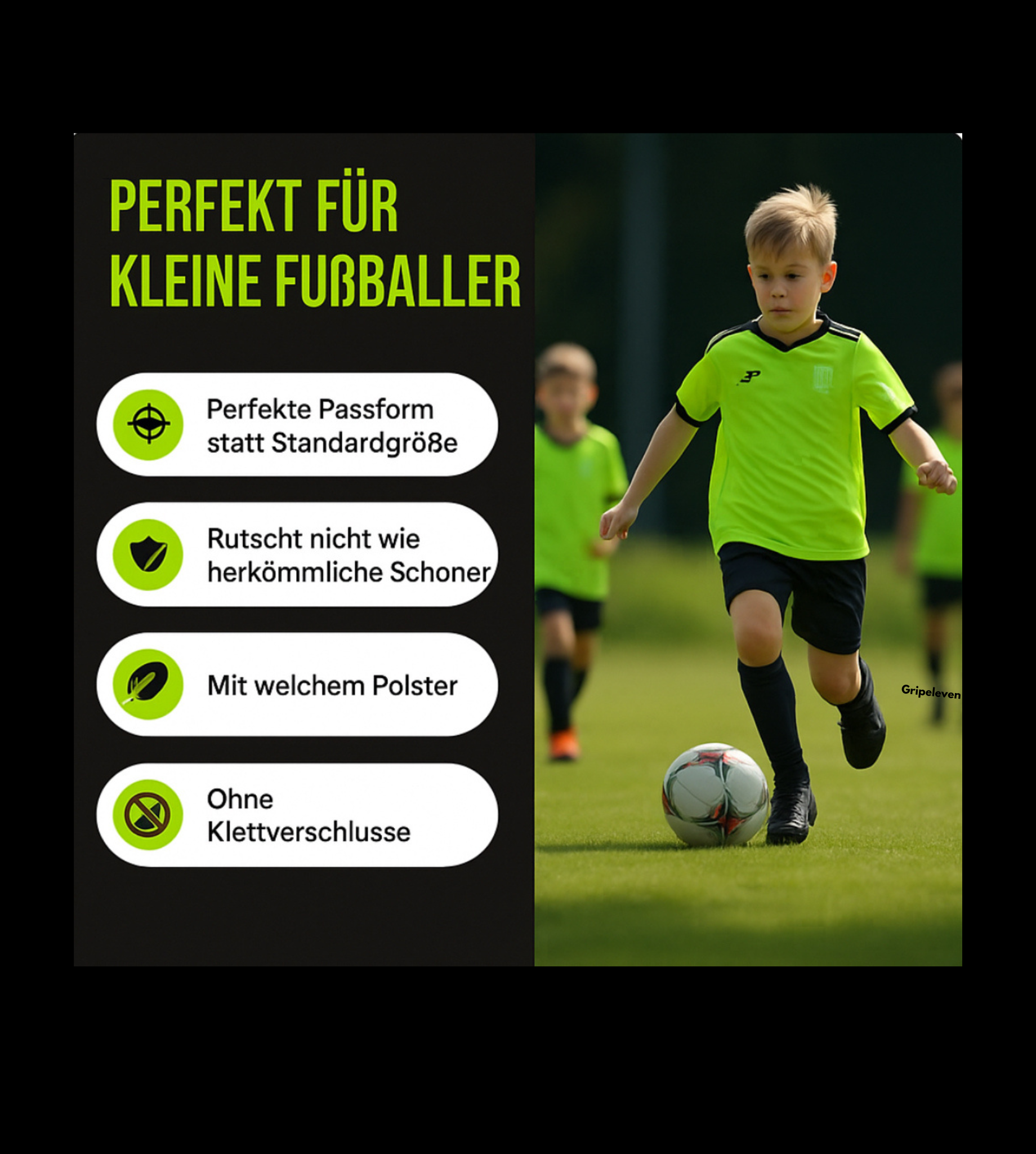 GRIPELEVEN BALLER PADS SCHIENBEINSCHONER